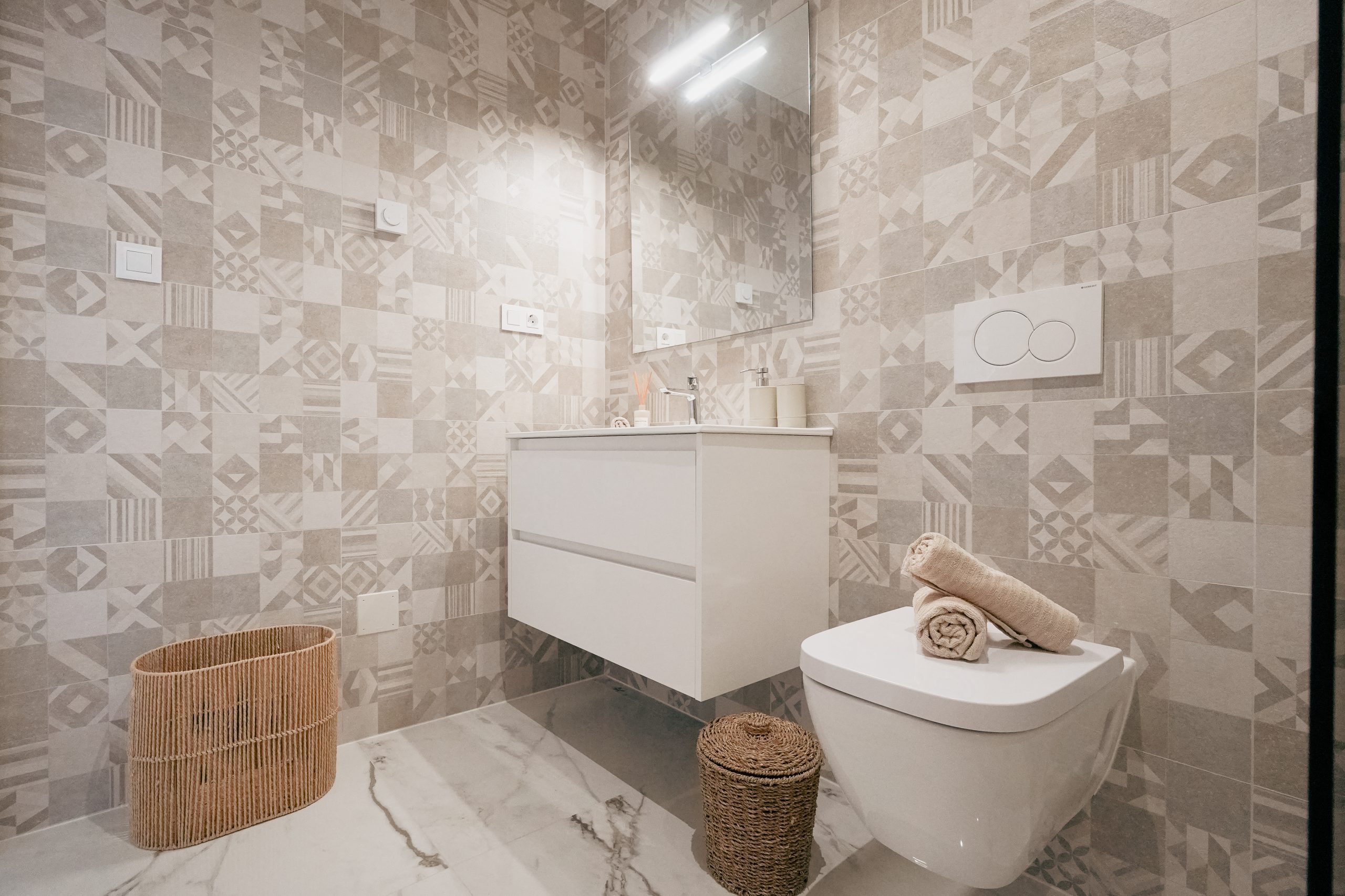 Interieur van Ático Rojeca